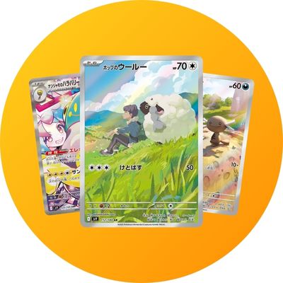 Japanska Pokémon löskort och singles