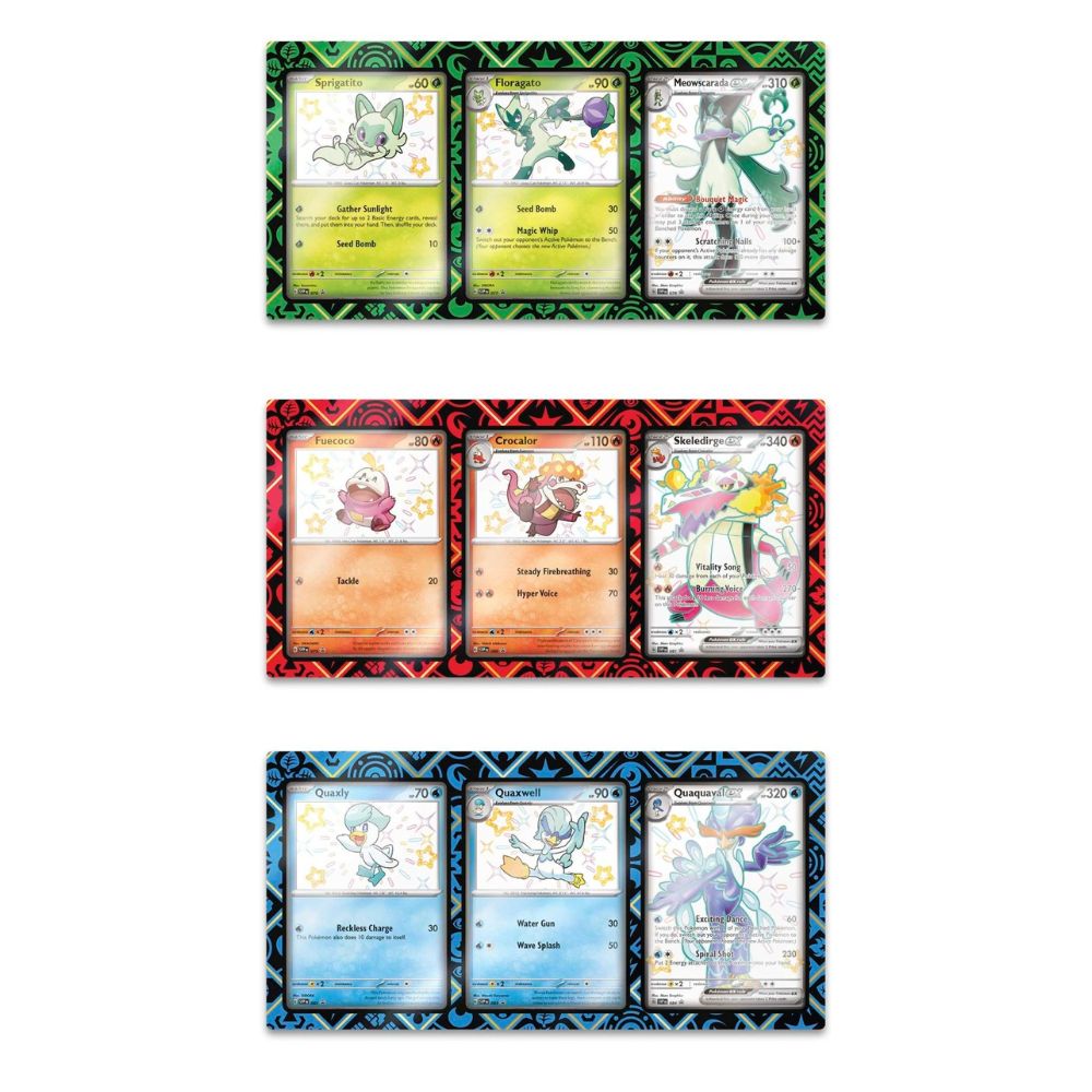 Acrylic holder for Pokmon cards - Paldean Fates Premium Collection (C Tcgstore.se Acrylic holder for Pokmon cards - Paldean Fates Premium Collection (C Tcgstore.se