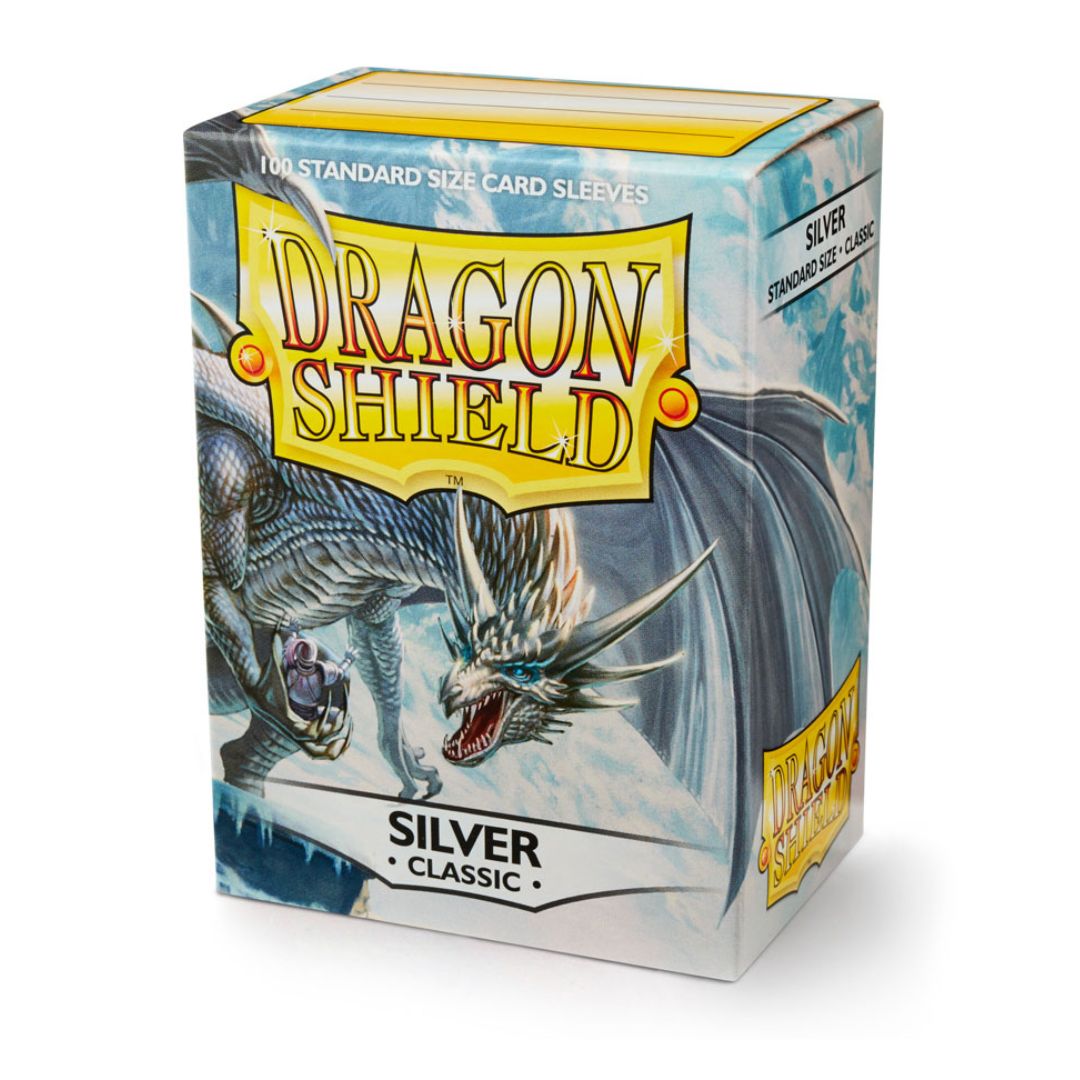 Dragon Shield: Standard Sleeves - 100pcs - Silver | Buy online Tcgstore.se Dragon Shield: Standard Sleeves - 100pcs - Silver | Buy online Tcgstore.se
