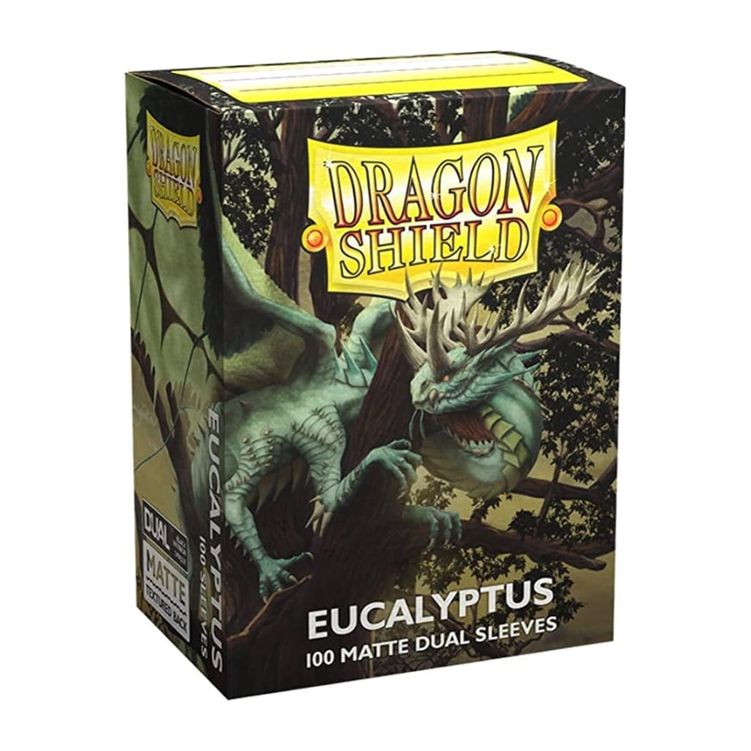 Dragon Shield: Standard Sleeves Dual Matte - 100st - Eucalyptus