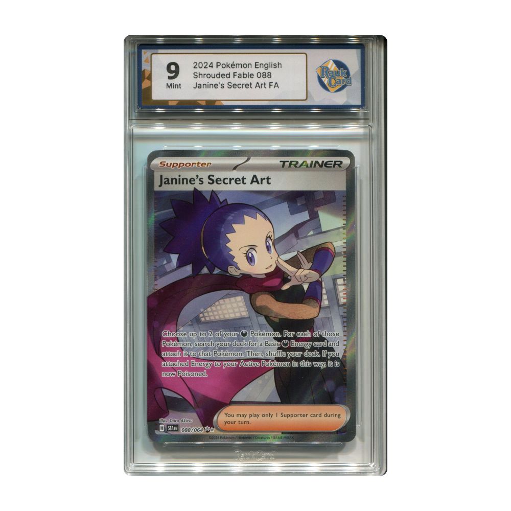 janine's secret art pokemon card Janine's Secret Art - #088 RaukCard 9