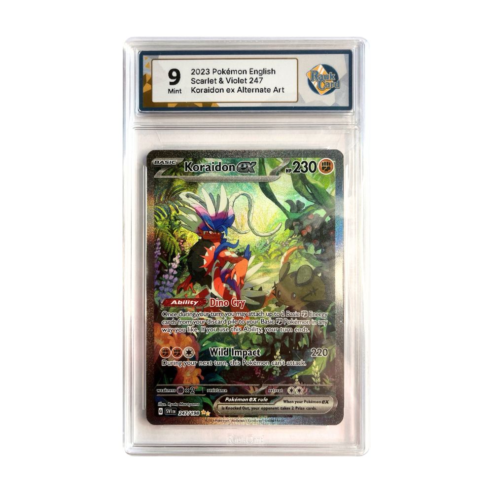 Koraidon ex - #247 RaukCard 9 - Pokemon Scarlet & Violet (SV1EN) Tcgstore.se Koraidon ex - #247 RaukCard 9 - Pokemon Scarlet & Violet (SV1EN) Tcgstore.se
