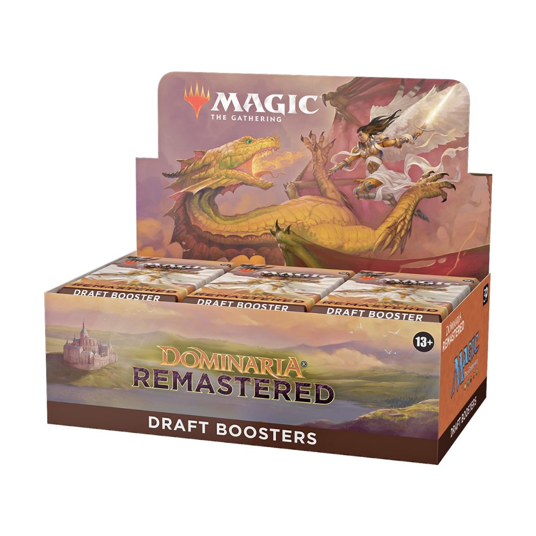 Magic the Gathering MTG Dominaria Remastered Draft Booster Box för episkt draftspel