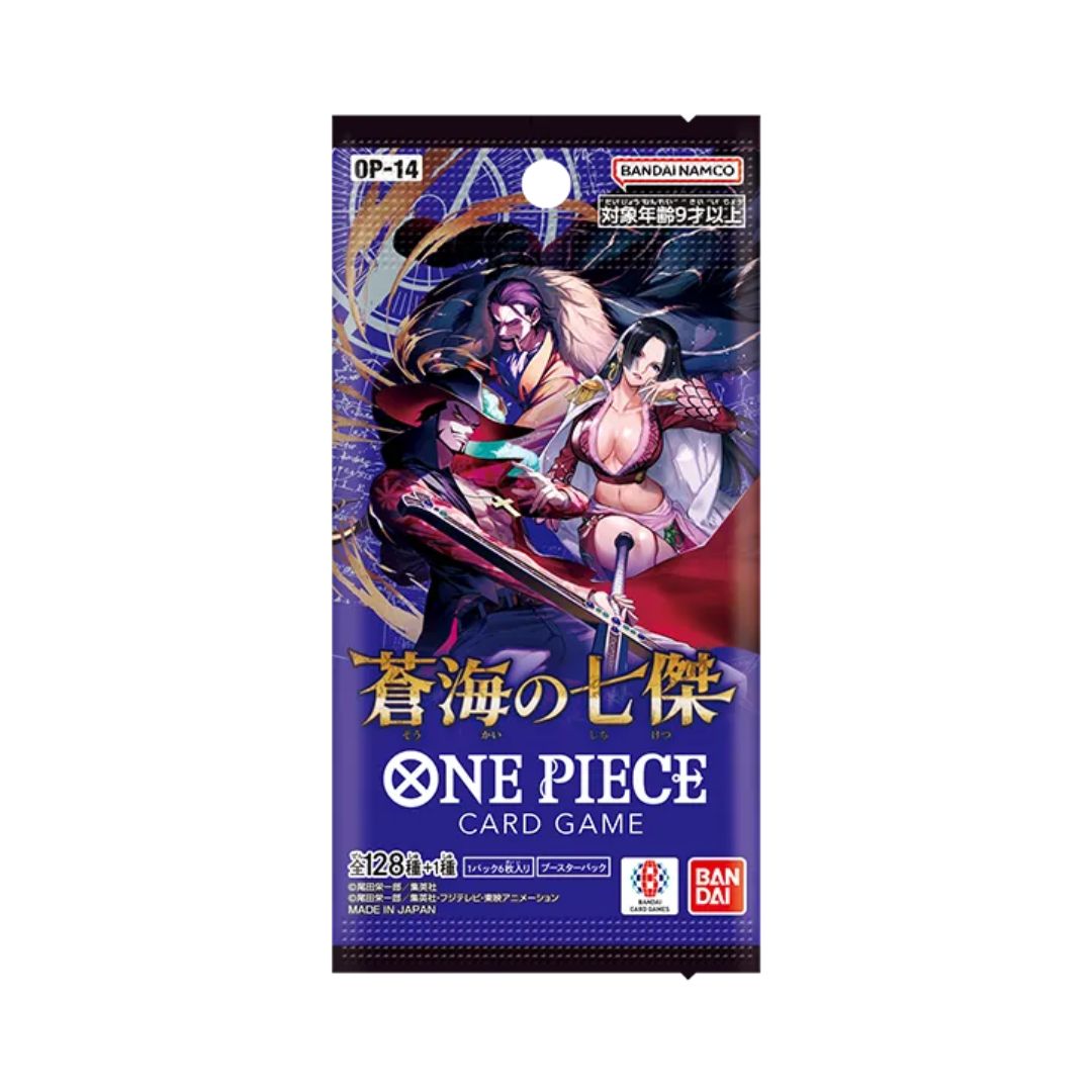 Y*!様 ONE PIECE カードゲーム セット One Piece Card Game: OP14 - The Azure Sea's Seven Booster Pack