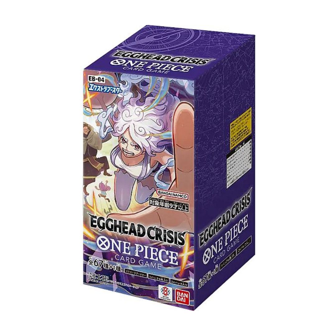 One Piece Card Game: EB04 - Egghead Crisis Booster Box (Japanese) Tcgstore.se One Piece Card Game: EB04 - Egghead Crisis Booster Box (Japanese) Tcgstore.se