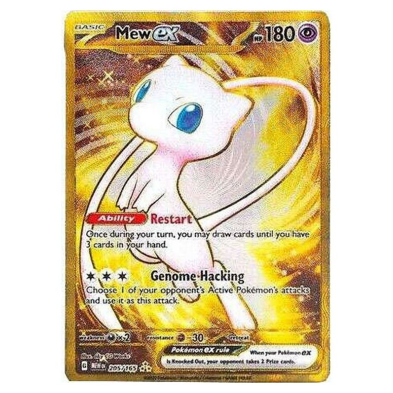 Mew ex - Metal Promo 205/165 - Pokemon Scarlet & Violet: 151 Tcgstore.se Mew ex - Metal Promo 205/165 - Pokemon Scarlet & Violet: 151 Tcgstore.se