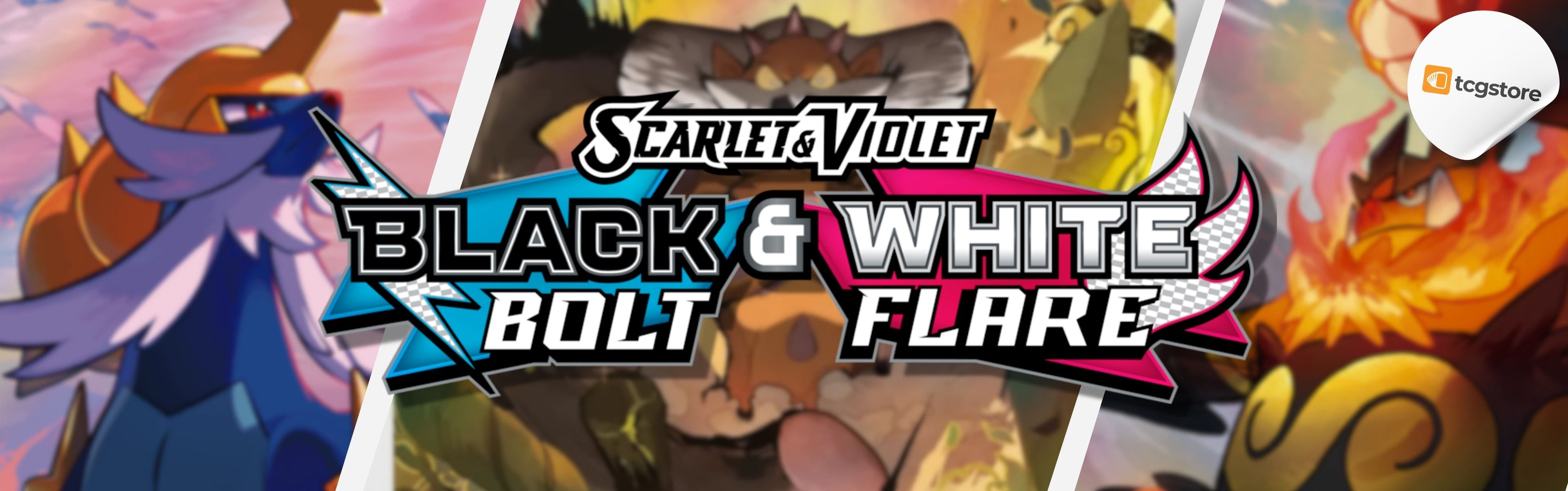Köp Pokemon Black Bolt & White Flare hos Tcgstore