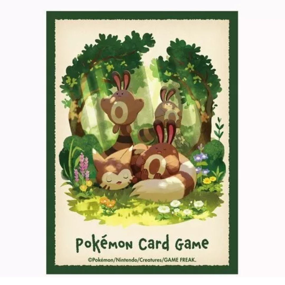 Pokémon Center Japan - Furret & Sentret Card Sleeves - 64st