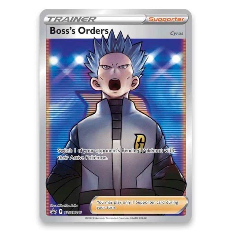 Boss's Orders - SWSH251 Black Star Promo - Sealed Tcgstore.se Boss's Orders - SWSH251 Black Star Promo - Sealed Tcgstore.se