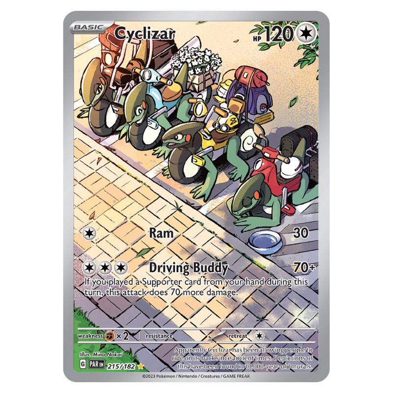 cyclizar pokemon card value Cyclizar Illustration Rare 215/184