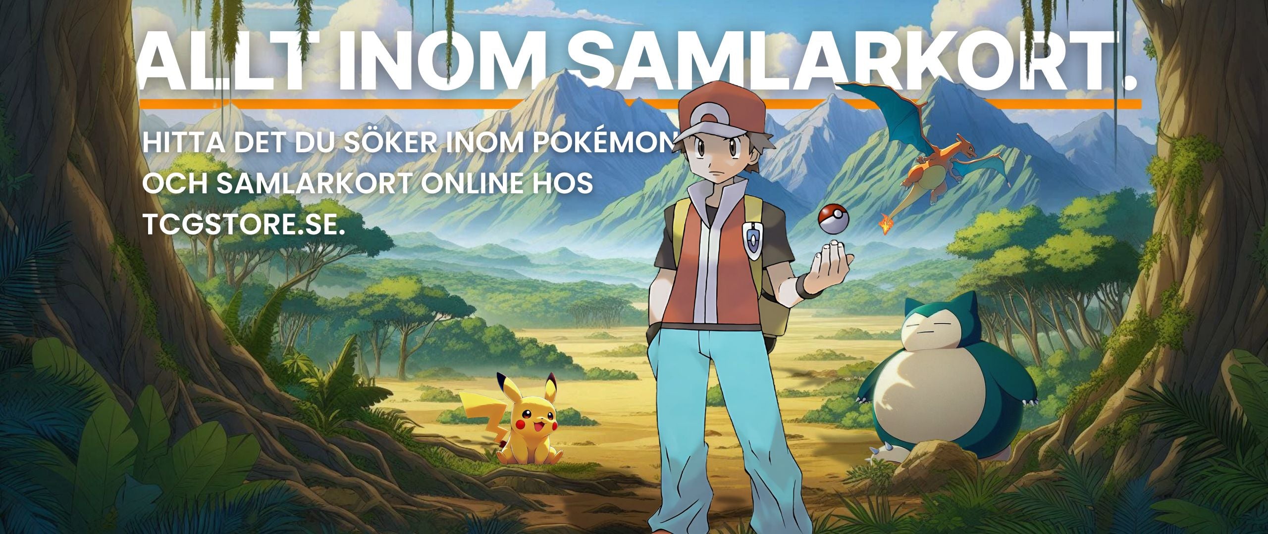Tcgstore - Sveriges bästa butik inom Pokemon kort och samlarkort online.