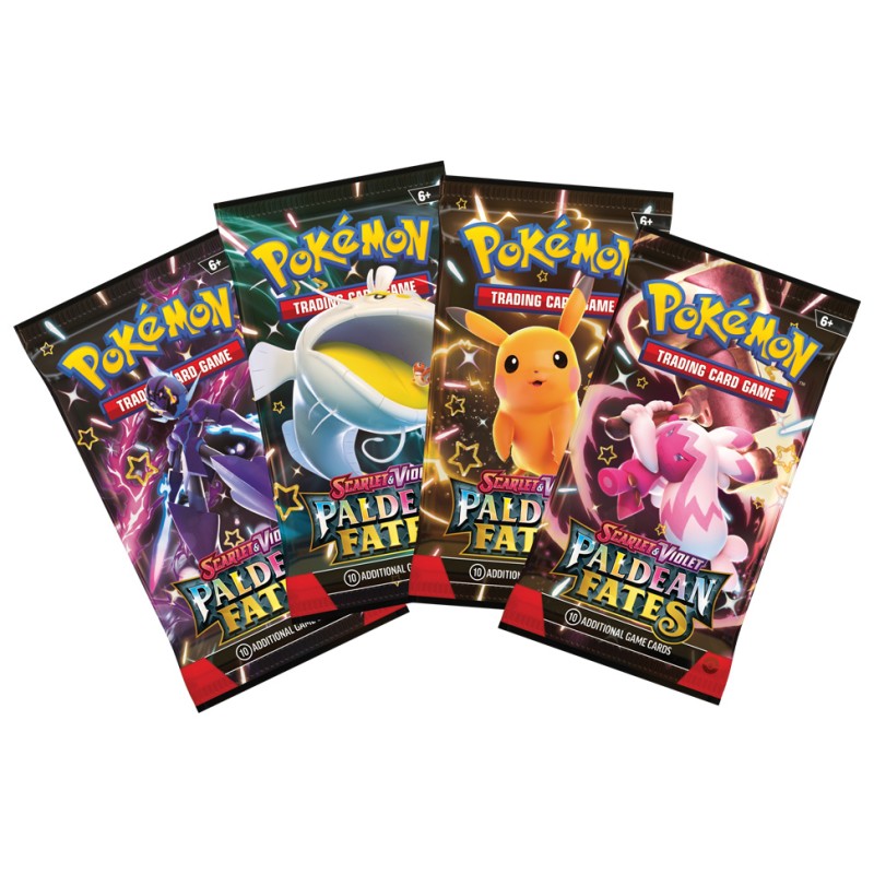 Paldean Fates booster pack art set