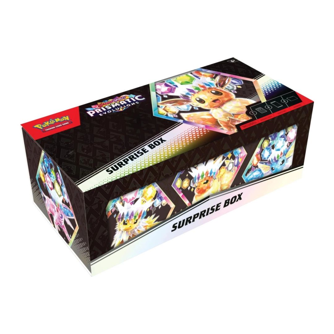 Pokemon Scarlet & Violet 8.5: Prismatic Evolutions Surprise Box