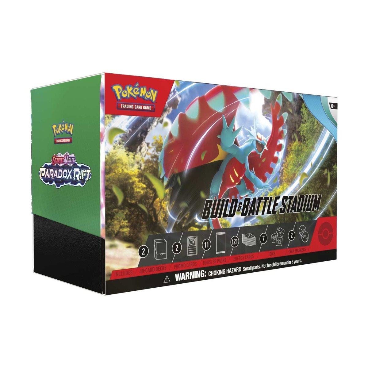 Pokémon Scarlet & Violet: Paradox Rift Build & Battle Stadium Box
