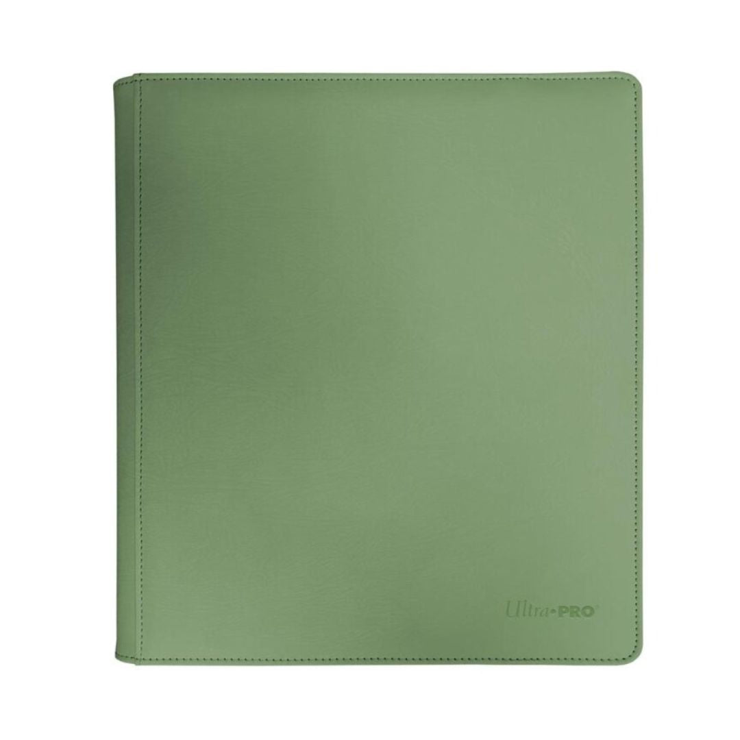 Ultra PRO Vivid 12-Pocket Zippered PRO-Binder Cool Matcha