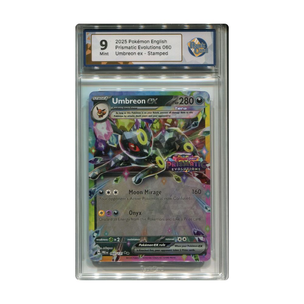 Umbreon ex Prismatic Evolutions Stamp - #060 RaukCard 9