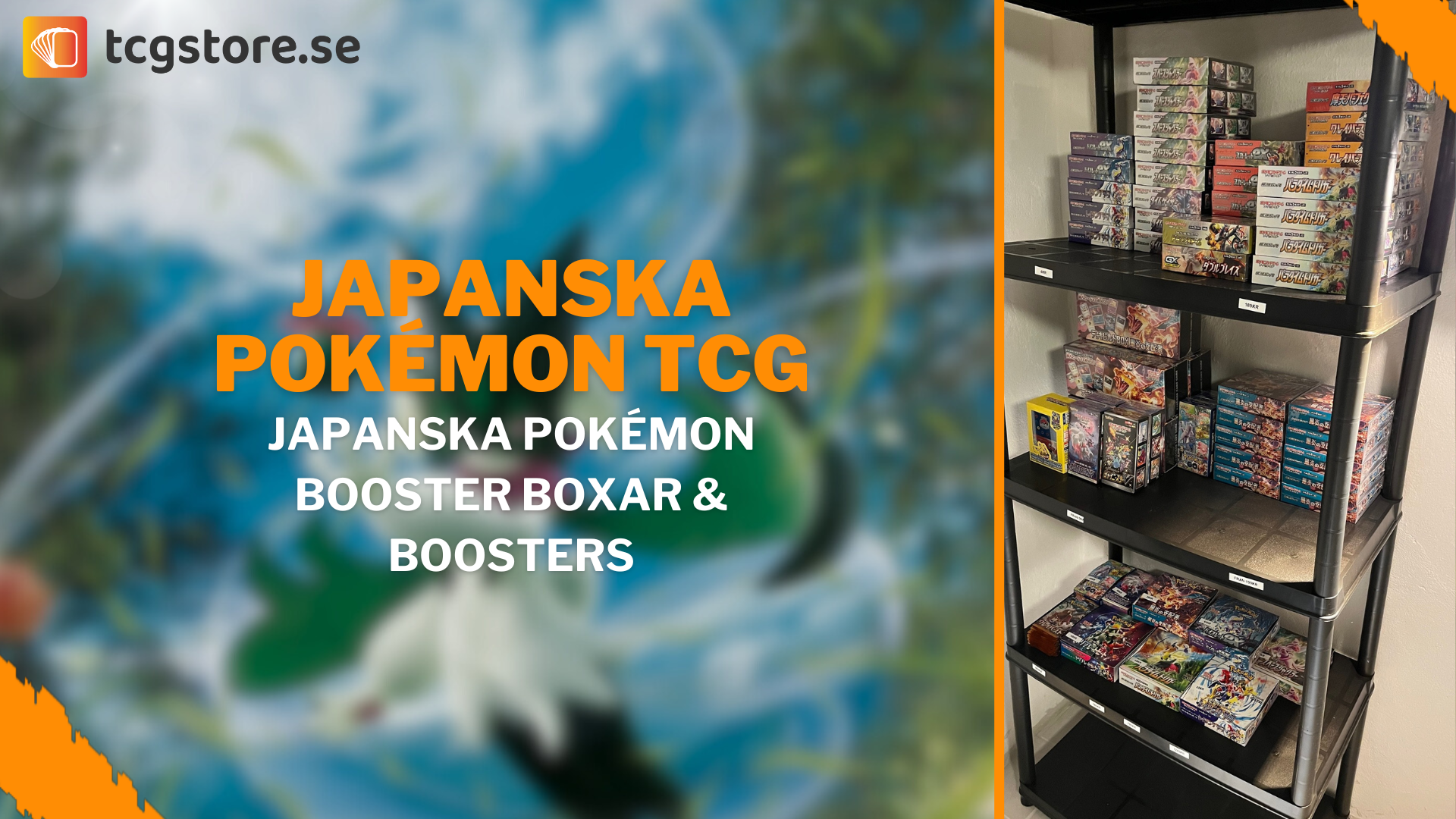 Fakta om våra japanska Pokémon Booster Boxar & Boosters!