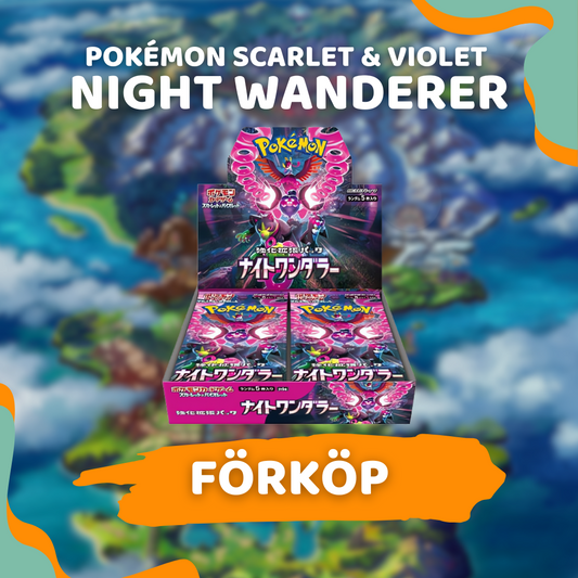 Förhandsboka Pokemon Scarlet & Violet Night wanderer