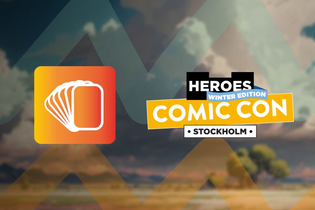 Tcgstore Pop-up butik på Comic Con 1-3 november