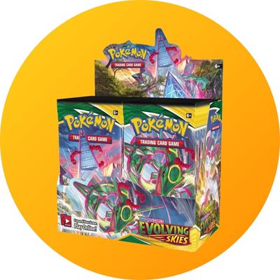 Pokémon Booster Box med mängder av spännande kort att upptäcka!