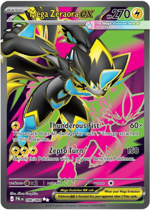 Mega Zeraora ex