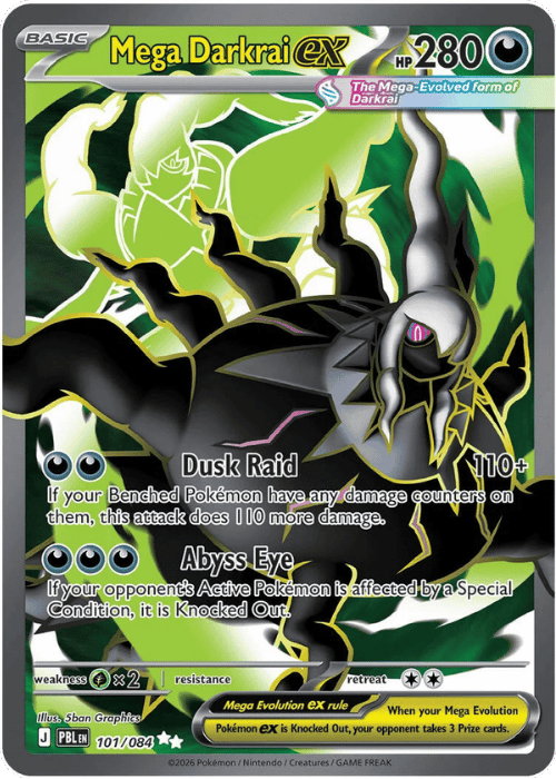 Mega Darkrai ex 101/084