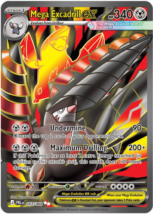 Mega Excadrill ex
