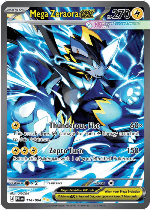 Mega Zeraora ex