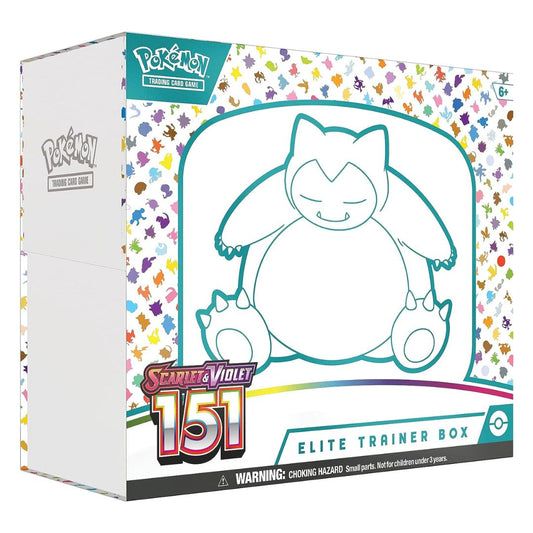 Scarlet & Violet 151 Elite Trainer Box med Snorlax