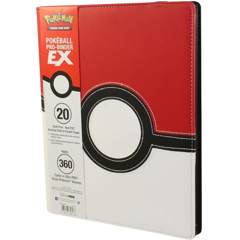 Ultra PRO: PRO-Binder Premium 9-Pocket Pokémon - EX Pokéball