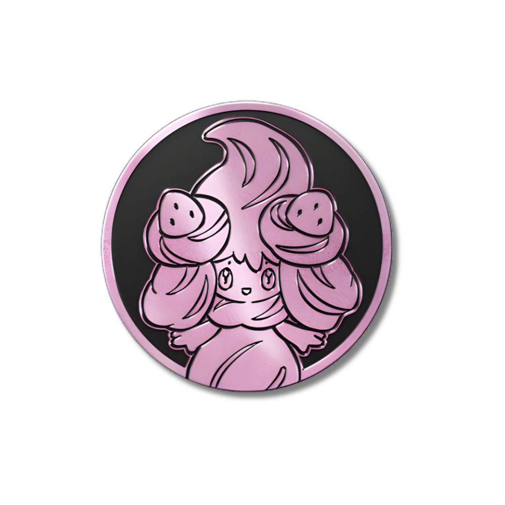 Alcremie Pokemon Coin i rosa färg