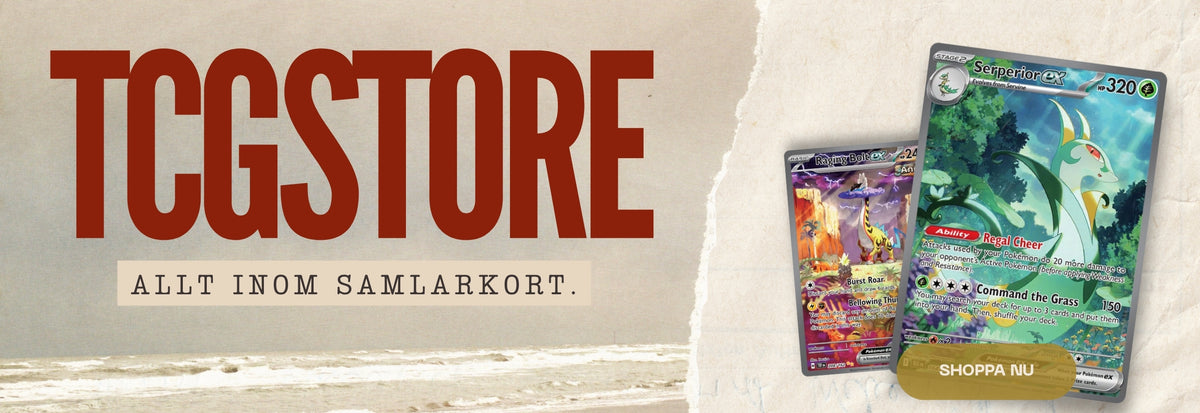 Köp Pokemon och Magic The Gathering kort hos din butik inom TCG - Tcgstore.se