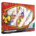Pokémon Armarouge ex Premium Collection box med spännande booster packs och promos
