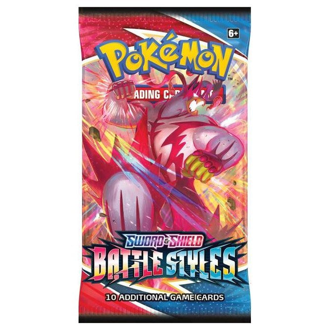 pokemon battle styles booster pack