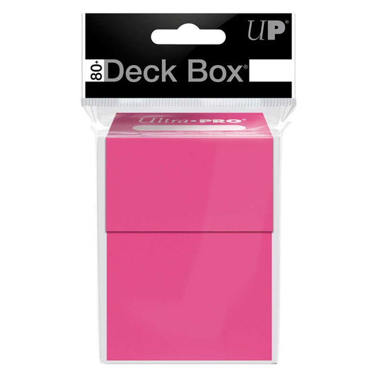 Ultra PRO Deck Box, PRO 80+, Bright Pink