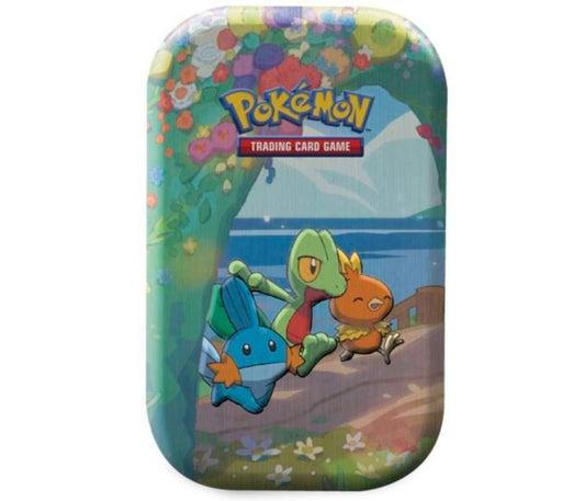 pokemon TCG celebrations 25th anniversary mini tin med hoenn starters