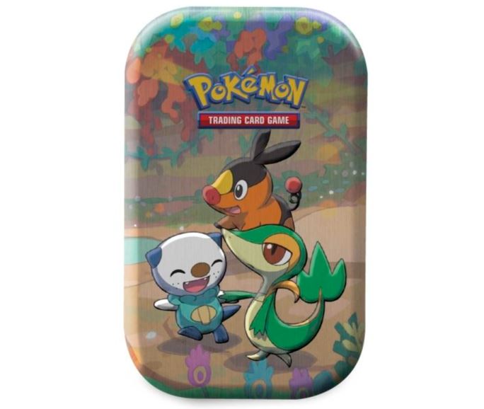 pokemon TCG celebrations 25th anniversary mini tin med unova starters