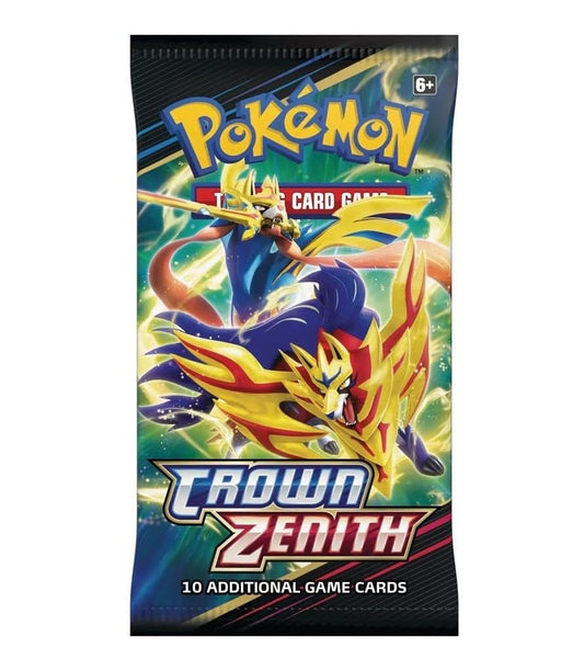 crown zenith booster pack 10 st pokemonkort