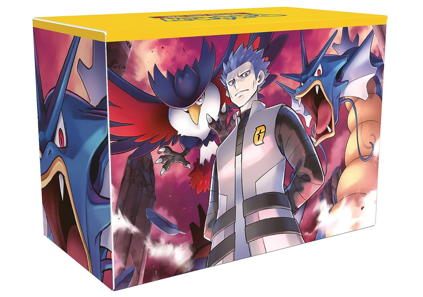 pokemon tcg cyrus premium tournament collection box deck box med cyrus tema