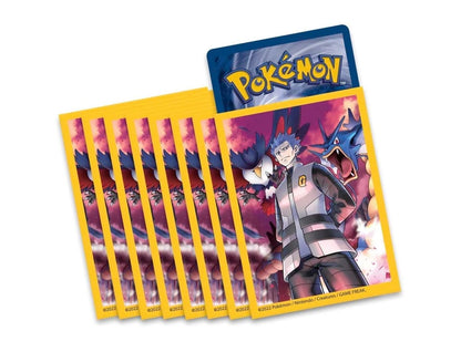 pokemon tcg cyrus premium tournament collection box sleeves med cyrus tema