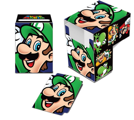 Ultra PRO: Deck Box Super Mario, Luigi Full-View