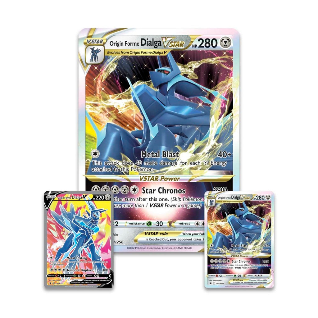 Kort från Pokemon Dialga VSTAR box