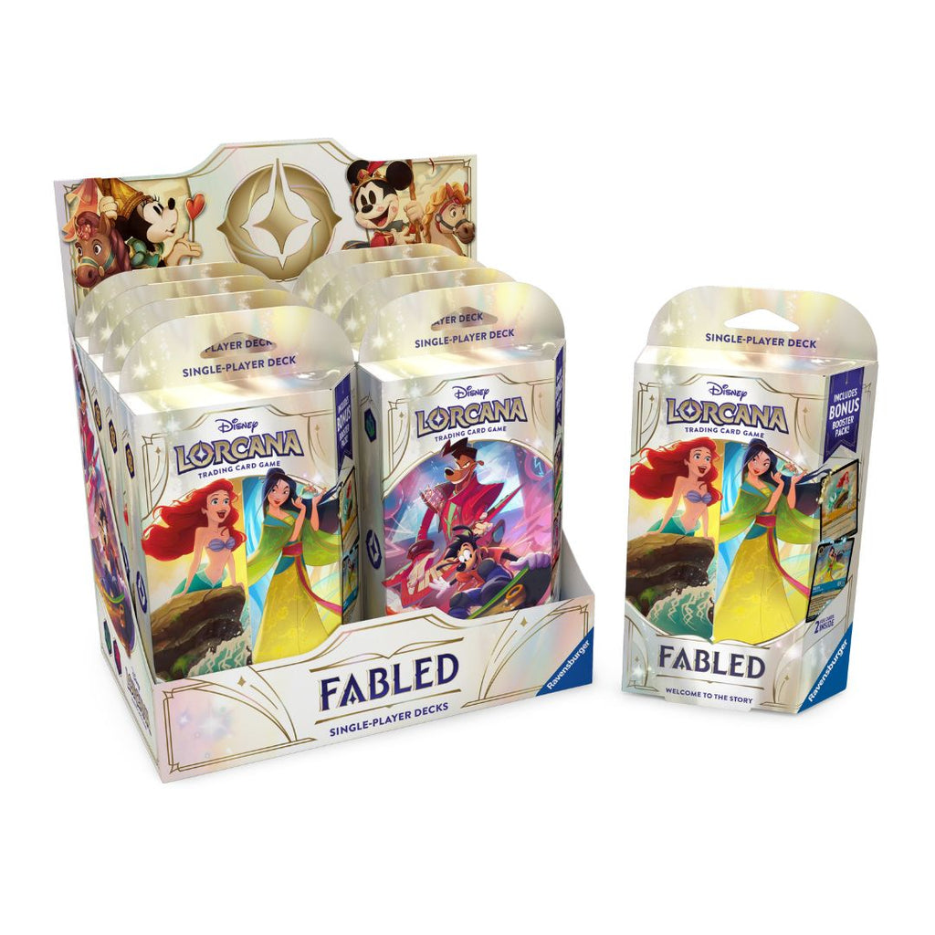disney lorcana fabled starter decks Disney Lorcana: Fabled - Starter Deck