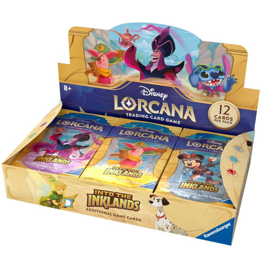 Disney Lorcana Into the Inklands Booster Box Display