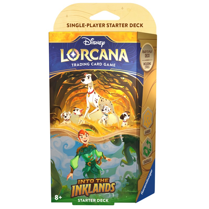 Disney Lorcana Deck Pongo och Peter Pan