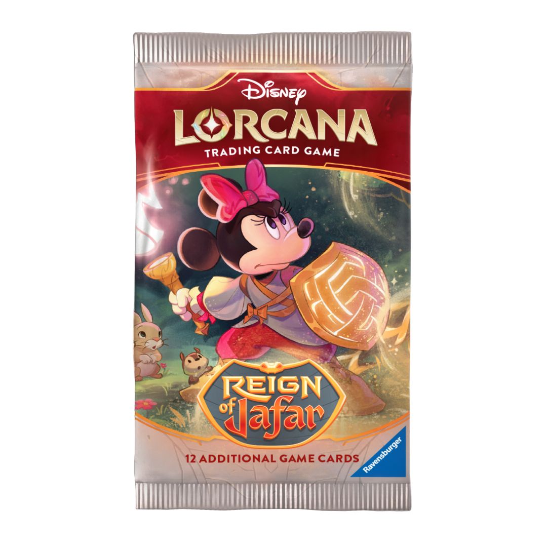 Disney Lorcana: Reign of Jafar - Booster Pack | Buy online Tcgstore.se Disney Lorcana: Reign of Jafar - Booster Pack | Buy online Tcgstore.se