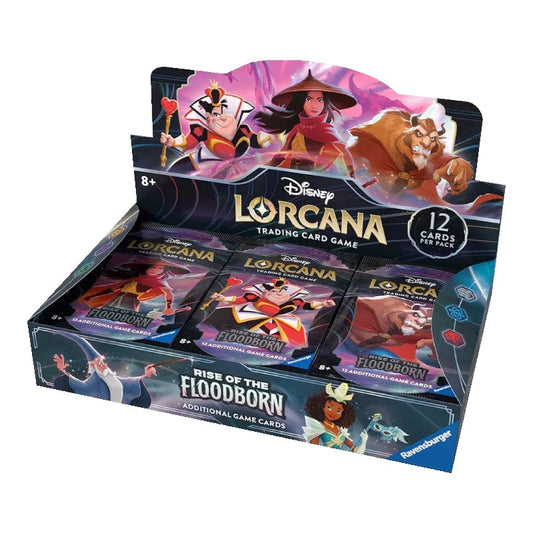 Disney Lorcana Rise of the Floodborn Booster box display