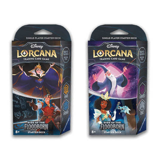 Disney Lorcana Rise of the Floodborn Starter Decks