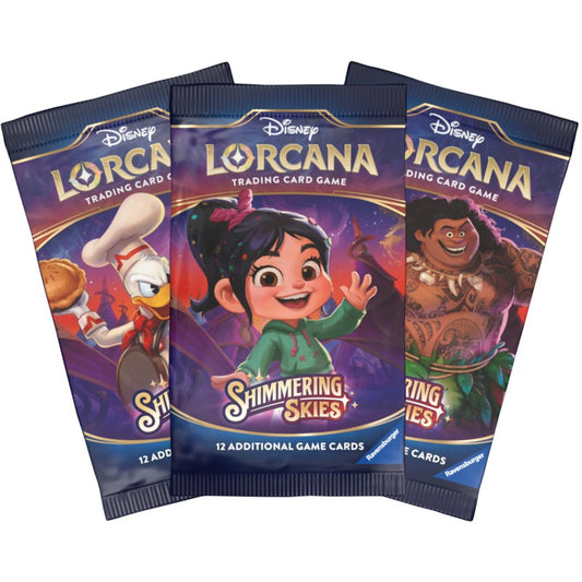 Disney Lorcana Shimmering Skies Booster Pack