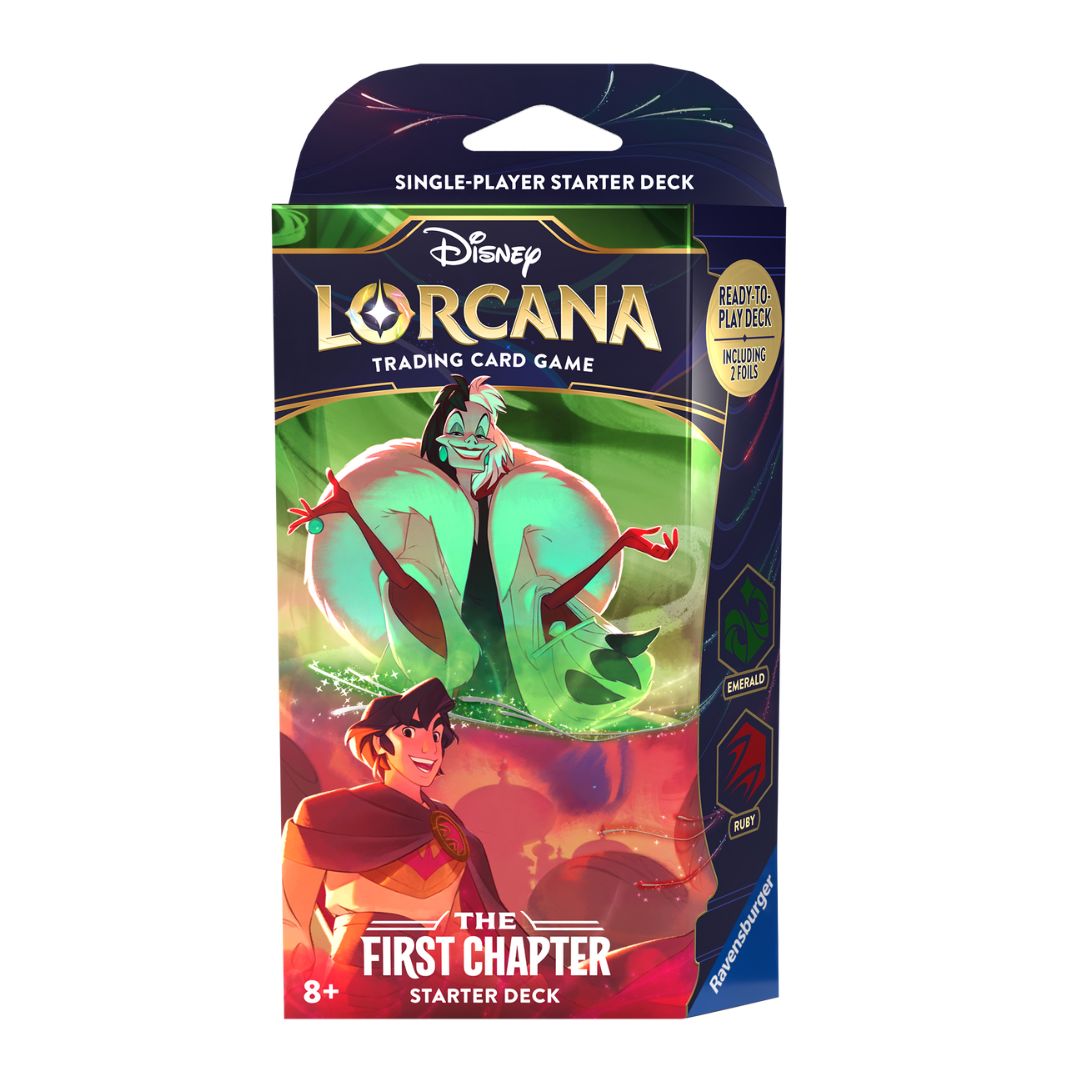 Disney Lorcana the first chapter aladdin starter deck